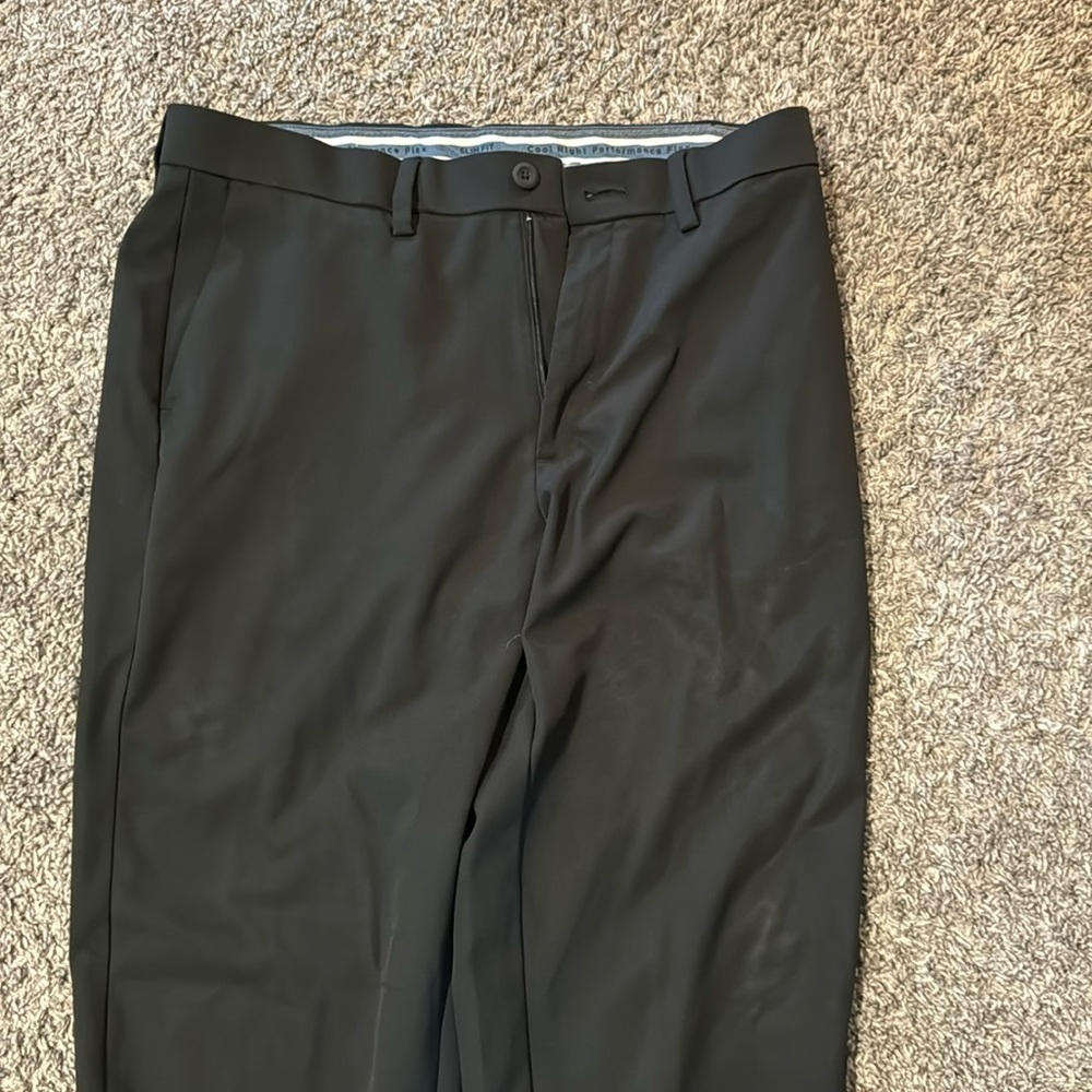 Haggar Cool Right Performance Dress Pants Black